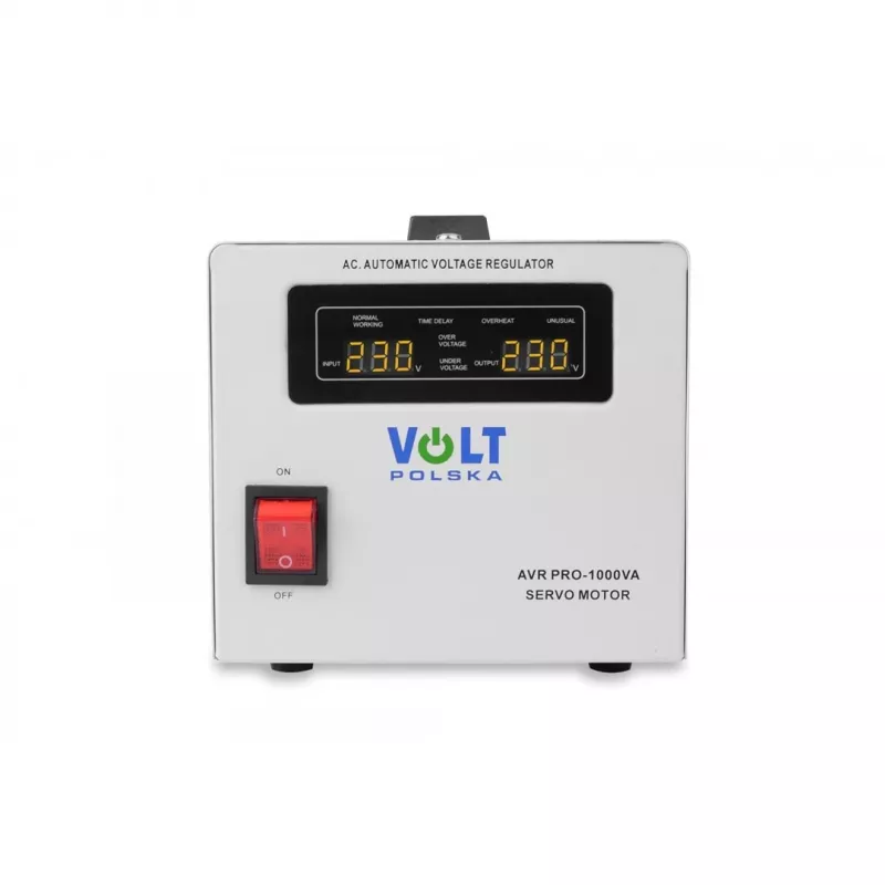 Volt Polska AVR Pro 1000VA servo stabilizátor napätia s presnosťou 3%