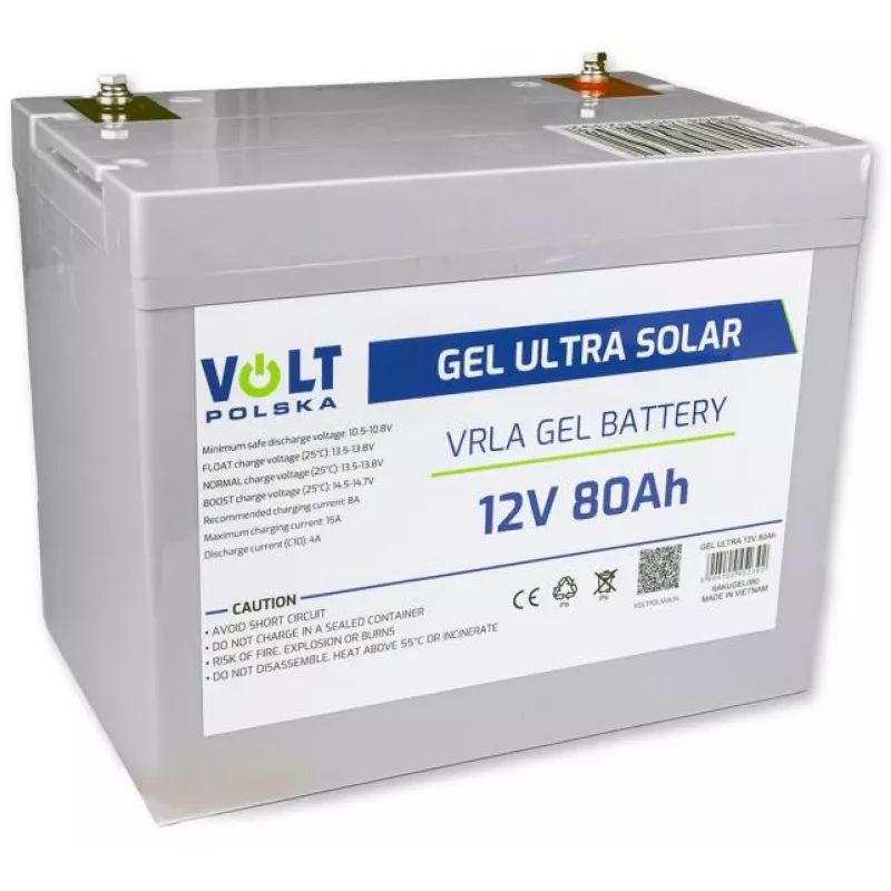 Volt Polska Gel VPRO 12V 80Ah batéria