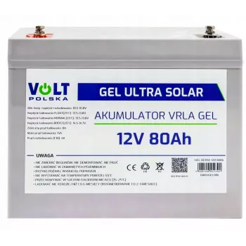 Volt Polska Gel VPRO 12V 80Ah batéria