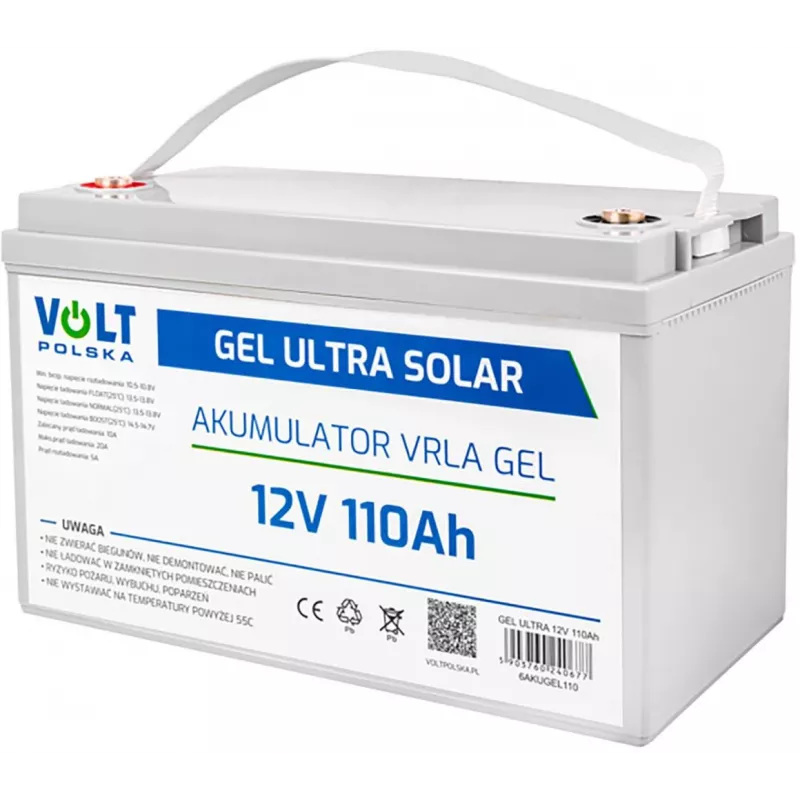 VOLT POLSKA GEL VPRO solárna batéria 12V 110Ah