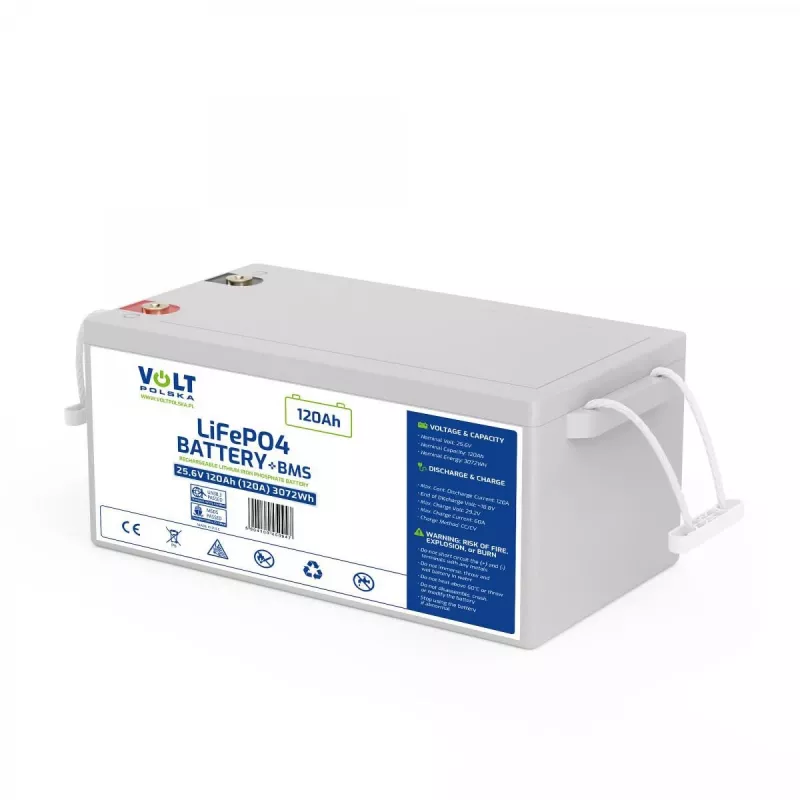 VOLT POLSKA LiFePO4 batéria 24V 120Ah 120A