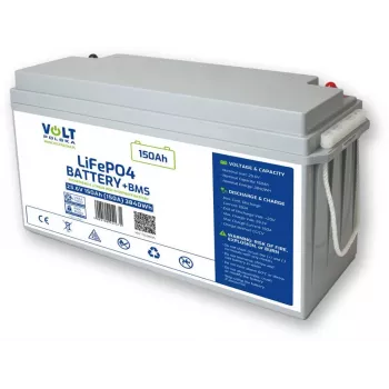 VOLT POLSKA lítium-železofosfátová (LiFePO4) batéria 25.6V 150Ah 150A