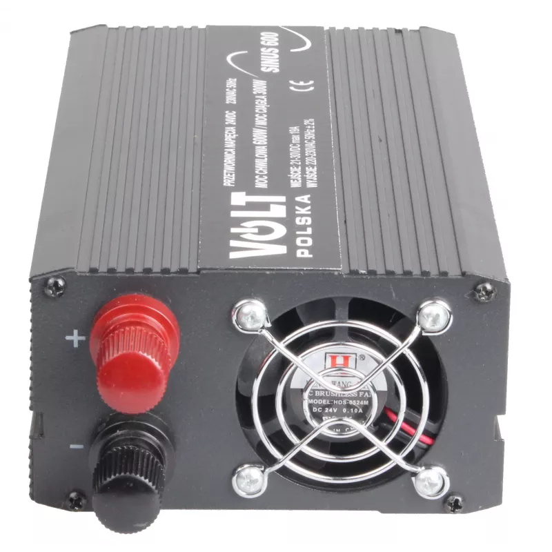 Volt Sinus 600 čistý sínusový menič 24V-230V 300W/600W