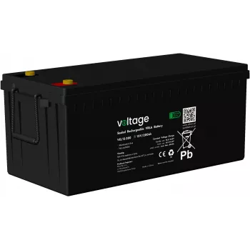 VOLTAGE AGM Long Life batéria 12V 200Ah VEL12-200 (15-ročná životnosť)