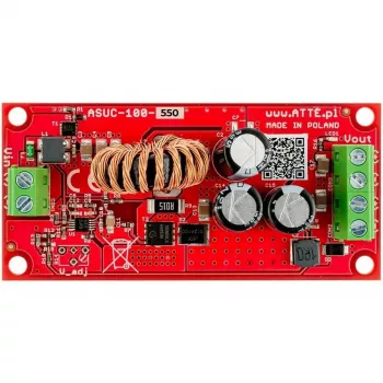 Napäťový booster menič do 55V ATTE ASUC-100-550-OF