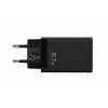 Voltage GaN nabíjačka 67W nástenná nabíjačka, PD 3.0 / QC 3.0, 2x USB-C & 1x USB-A, EU konektor, čierna