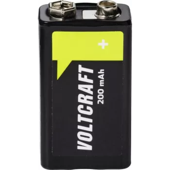 VOLTCRAFT 9 V bloková batéria NiMH 200 mAh 8,4 V Ready to Use 1 ks (VC-17665960)