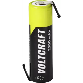 VOLTCRAFT AA batéria NiMH 1,2 V 2300 mAh s Z spájkovacími jazýčkami, vysokoprúdová, pripravená na použitie, balenie 1 ks VC-17666050