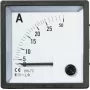 VOLTCRAFT AM-72X72/25A analógový zabudovaný merací prístroj, feromagnetický, 0-25 A AC, 72x72 mm, trieda 1.5