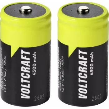 VOLTCRAFT Baby (C) NiMH batéria 4500 mAh 1,2 V Ready to Use, balenie 2 ks VC-17275485