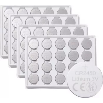 Voltcraft CR2450 gombíková batéria 3 V 580 mAh lítium batéria balenie 40 ks VC-16865930