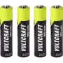 VOLTCRAFT Micro (AAA) NiMH batéria 800 mAh 1,2 V Ready to Use, balenie 4 ks (VC-17275415)
