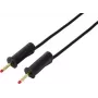 VOLTCRAFT MSB-132 1 m čierny merací vodič 4 mm stohovateľný konektor na 4 mm stohovateľný konektor VC-18709985