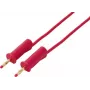 VOLTCRAFT MSB-132 1 m červený merací kábel 4 mm konektor na 4 mm konektor 10A 1000V CAT II VC-18709980