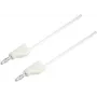 VOLTCRAFT MSB-300-5-WS merací vodič, 4 mm banánový konektor na 4 mm banánový konektor, 5 m, biela, 16A, 30VAC/60VDC, CAT I