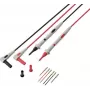 VOLTCRAFT MSL-530 sada meracích vodičov 4 mm banánový konektor na merací hrot 1 m čierna/červená 1 pár VC-17766110