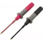 VOLTCRAFT MSS-140 Sada bezpečnostných meracích hrotov 4 mm konektor samica CAT III 600 V červená/čierna