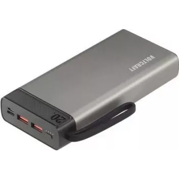 VOLTCRAFT PB-20-PD3.0 power banka 20000 mAh Power Delivery LiPo sivá-čierna VC-12918120