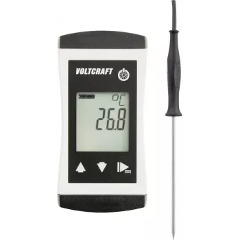 VOLTCRAFT PTM 100 + TPT-203 teplomer so sondou Pt1000, -200 až +450 °C, IP65