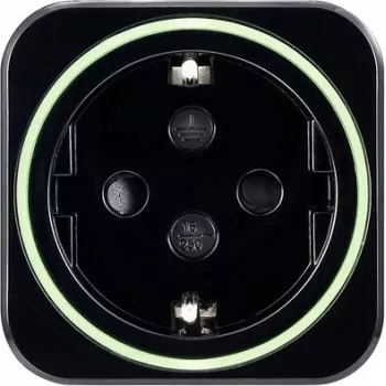 VOLTCRAFT SEM6500 BLACK Merač spotreby energie s bezdrôtovou smart zásuvkou, dátový logger, USB export, prognóza nákladov, TRMS, nastaviteľná tarifa VC-15450900