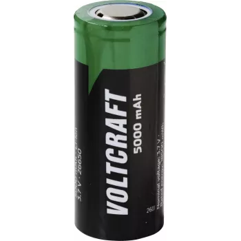 VOLTCRAFT špeciálna batéria 26650 Flat-Top Li-Ion 3,7 V 5000 mAh 1 ks (VC-17666010)