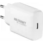 Voltcraft UC-1C20W01 USB-C GaN nástenná nabíjačka 20 W PD 3.0 biela
