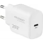VOLTCRAFT UC-20W001 USB nástenná nabíjačka 20 W 1x USB-C rýchle nabíjanie, USB PD 3.0, biela, GaN (VC-17942085)