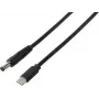 VOLTCRAFT USB napäťový menič DC 5,5 x 2,1 mm čierny DC/DC zvyšovací menič s DC adaptérom (VC-18218595)
