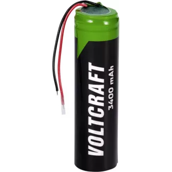 Voltcraft VC-18650PCM špeciálna batéria 18650 s káblom lítiová 3,6 V 3400 mAh (VC-16569875)