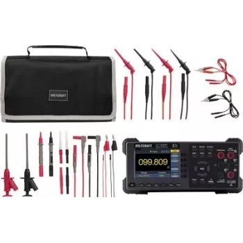 VOLTCRAFT VC-7200BT stolný multimeter s meracími vodičmi MLSET-120 (VC-11015340+VC-18652750+VC-11732520)
