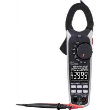 VOLTCRAFT VC538 digitálny kliešťový multimeter True RMS 6000 Counts CAT III 600V CAT II 1000V VC-16044235