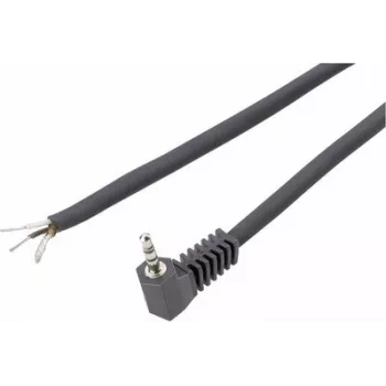 VOLTCRAFT XL-AC25SGW 2,5 mm stereo jack konektor, 3-pólový, spájkované pripojenie, poniklovaný, 1 kus 93025c204