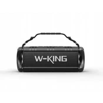 W-King D8 Prenosný Bluetooth reproduktor, čierny, 50W RMS, IPX6, TWS