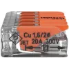 WAGO 221-415 COMPACT spojovacia svorka pre 5 vodičov, 0,2-4 mm², balenie 25 ks