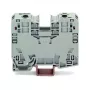 WAGO 285-135 2-vodičová priechodná svorka, 35 mm², CAGE CLAMP, sivá