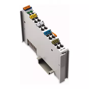 WAGO 750-550 2-kanálový analógový výstupný modul 0-10V, svetlosivý