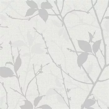 Tapeta 122433 Belle, biela/strieborná