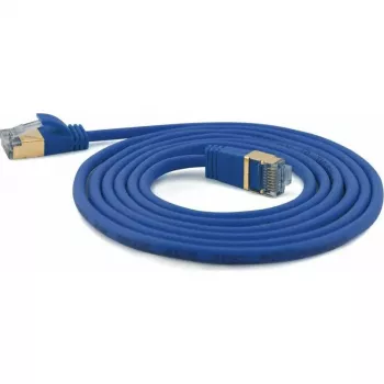 Wantec patch kábel SSTP CAT7 konektor CAT6a d=4mm 25,00m modrý