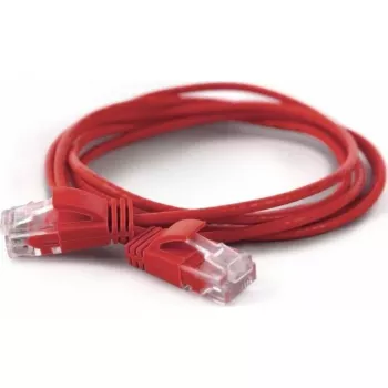 Wantec Patch kábel UTP CAT6a 25m červený