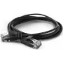 Wantec patch kábel UTP CAT6a d=2,8 mm 20,00 m čierny
