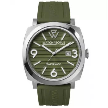 WatchPeople dámske 700998 45 mm analógové quartz hodinky čierny ciferník PU kožený remienok