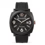 WATCHPEOPLE dámske 700994 analógové quartzové hodinky 45mm čierny ciferník kožený remienok