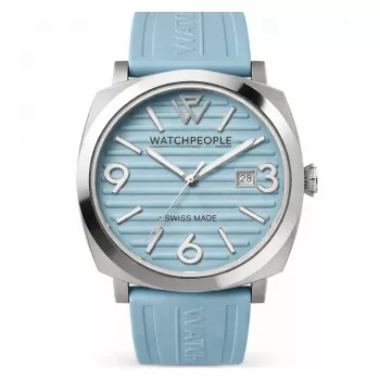 WATCHPEOPLE dámske hodinky 700996 analógové quartz 45mm strieborná nerezová oceľ