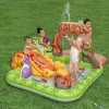 Vodný hrací set s dinosaurom vulkánom loptičkami Bestway 53172