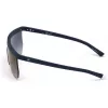 WEB EYEWEAR pánske slnečné okuliare WE0221-91X obdĺžnikové acetát čierny rám sivé sklá 54 mm
