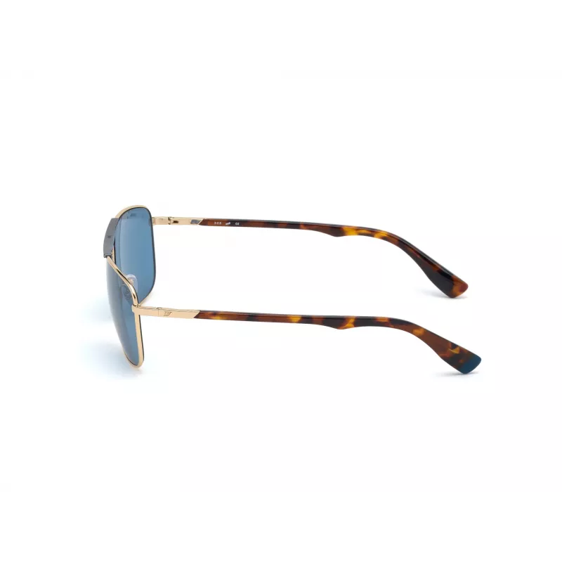 WEB EYEWEAR MAN slnečné okuliare WE0274-6032V havana zelená obdĺžnikové acetát 60/16/140 mm