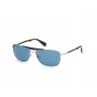 WEB EYEWEAR MAN slnečné okuliare WE0274-6032V havana zelená obdĺžnikové acetát 60/16/140 mm