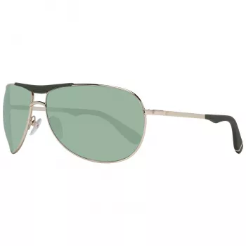 WEB EYEWEAR MAN WE0296-6632P polarizované obdĺžnikové slnečné okuliare čierna/sivá 66/14/125 mm