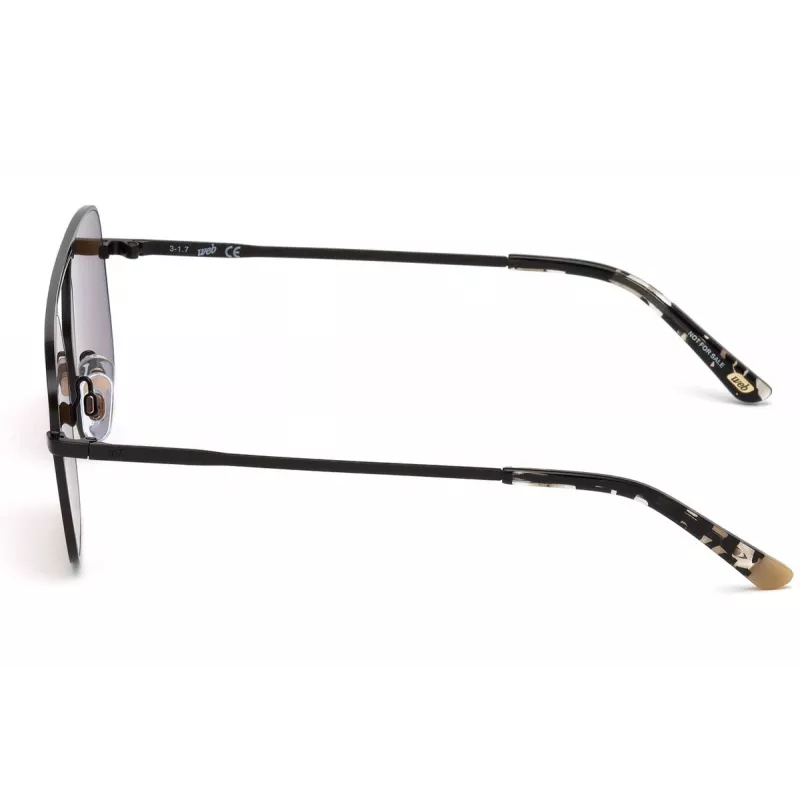 WEB EYEWEAR pánske slnečné okuliare WE0209-02G havana acetát zelené polykarbonátové sklo 53 mm
