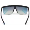 WEB EYEWEAR Pánske slnečné okuliare WE0221-02Z čierny acetátový rám sivé šošovky UV400